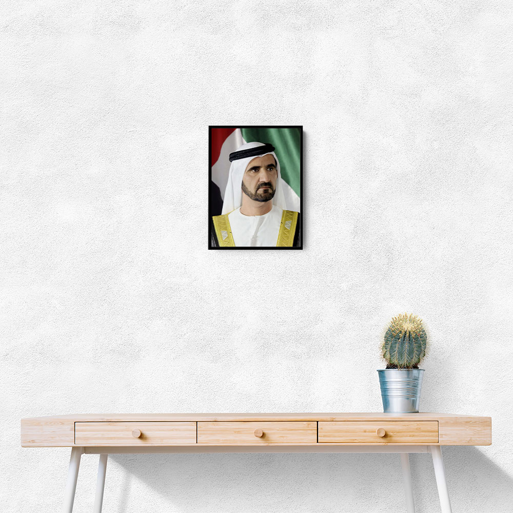 Sheikh Mohammed bin Rashid Al Maktoum Portrait