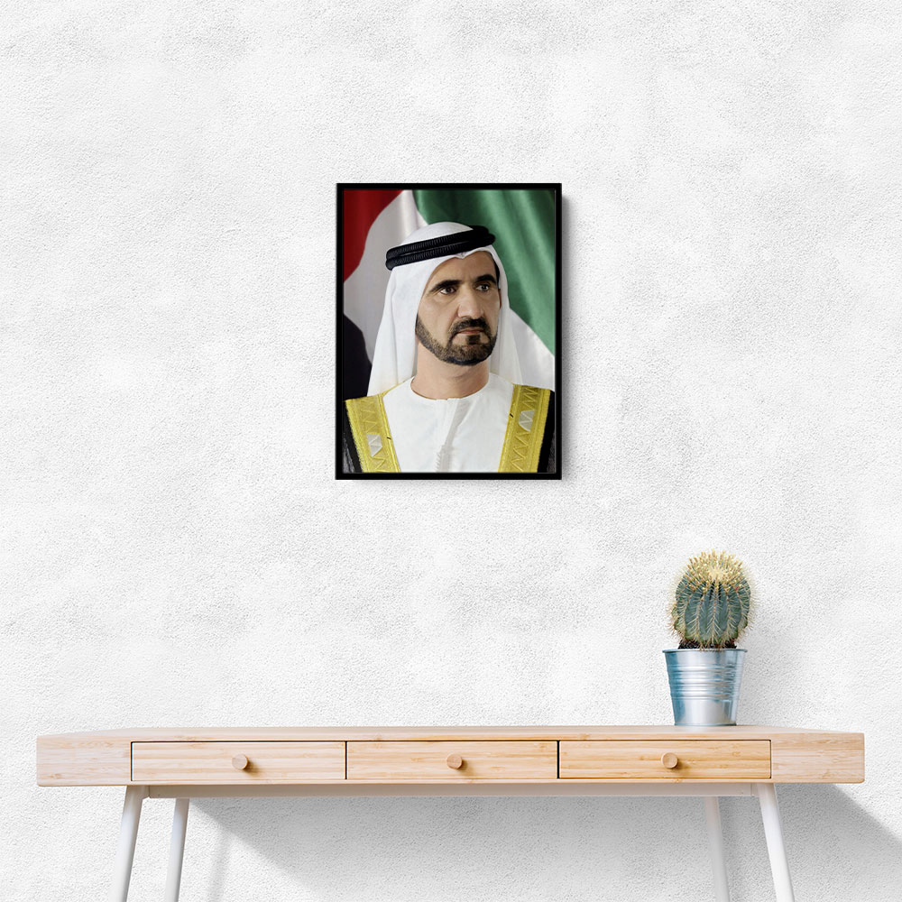 Sheikh Mohammed bin Rashid Al Maktoum Portrait