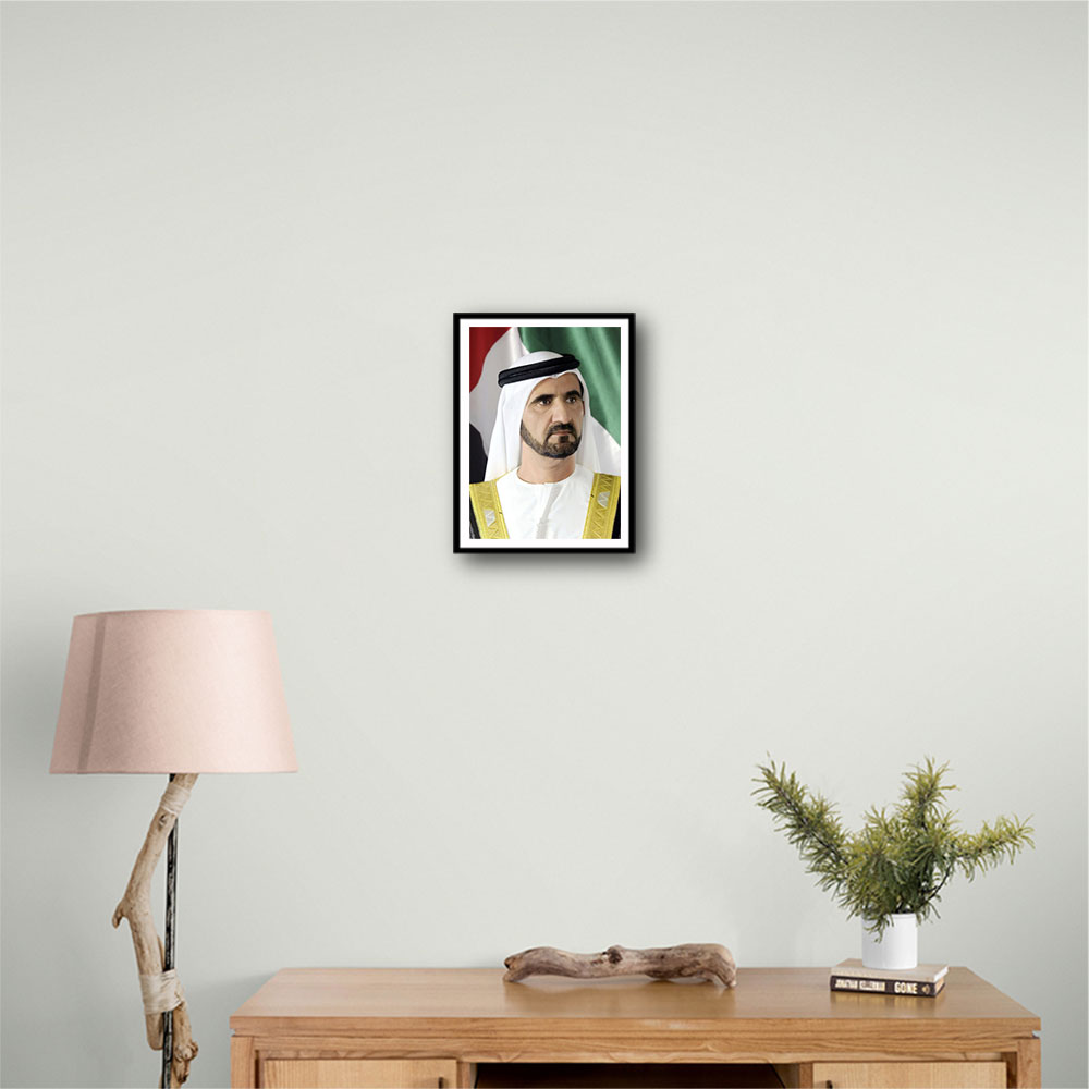 Sheikh Mohammed bin Rashid Al Maktoum Portrait