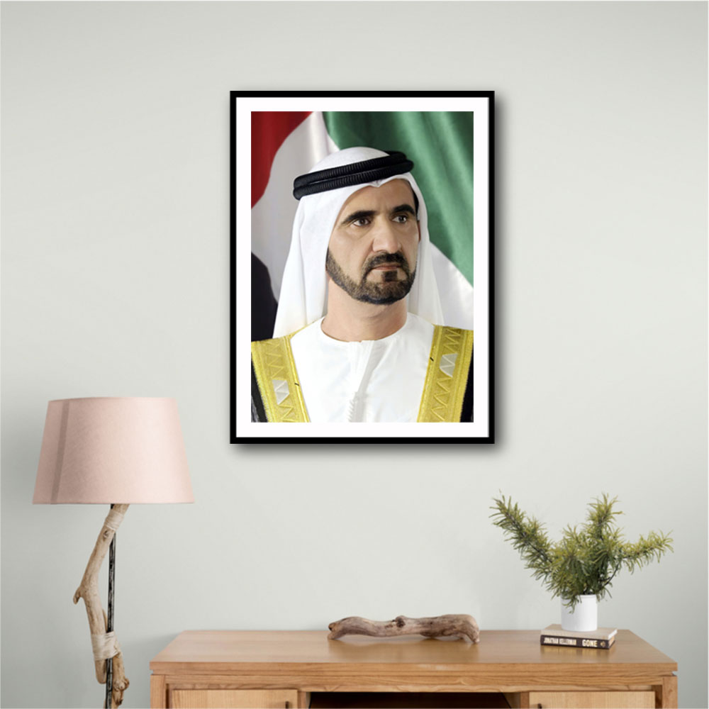 Sheikh Mohammed bin Rashid Al Maktoum Portrait