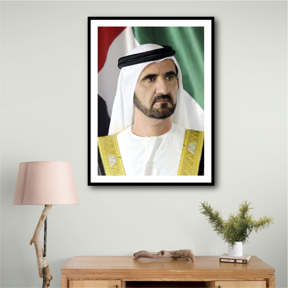 Sheikh Mohammed bin Rashid Al Maktoum Portrait