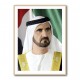 Sheikh Mohammed bin Rashid Al Maktoum Portrait