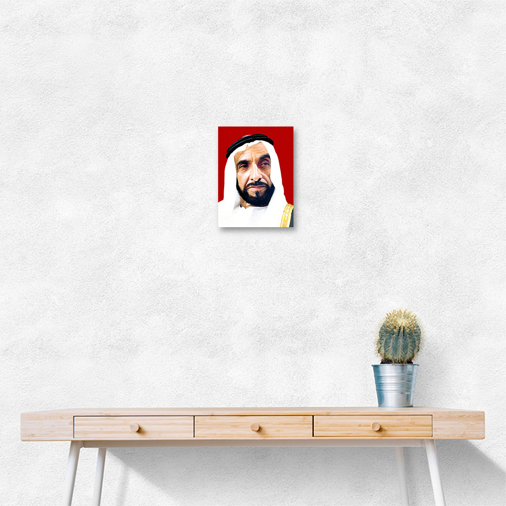 Sheikh Zayed bin Sultan Al Nahyan Portrait