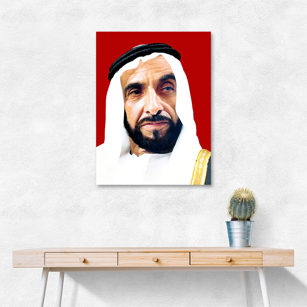 Sheikh Zayed bin Sultan Al Nahyan Portrait