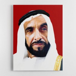 Sheikh Zayed bin Sultan Al Nahyan Portrait