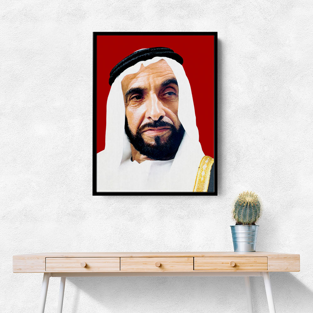 Sheikh Zayed bin Sultan Al Nahyan Portrait