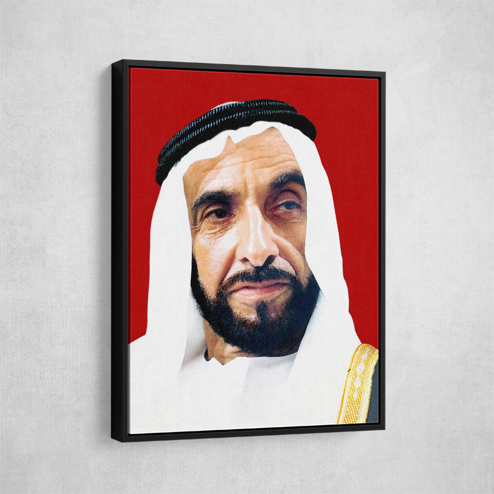 Sheikh Zayed bin Sultan Al Nahyan Portrait