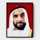 Sheikh Zayed bin Sultan Al Nahyan Portrait