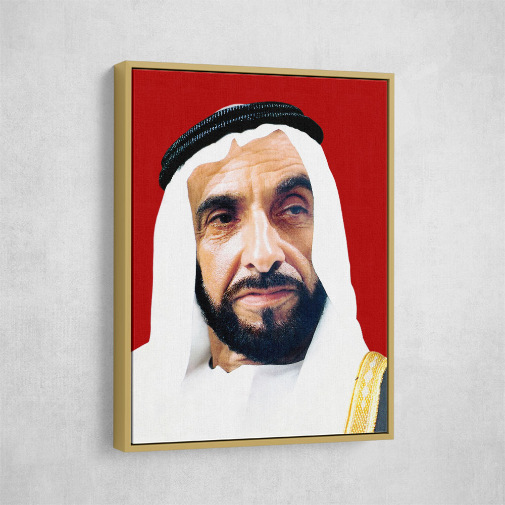 Sheikh Zayed bin Sultan Al Nahyan Portrait