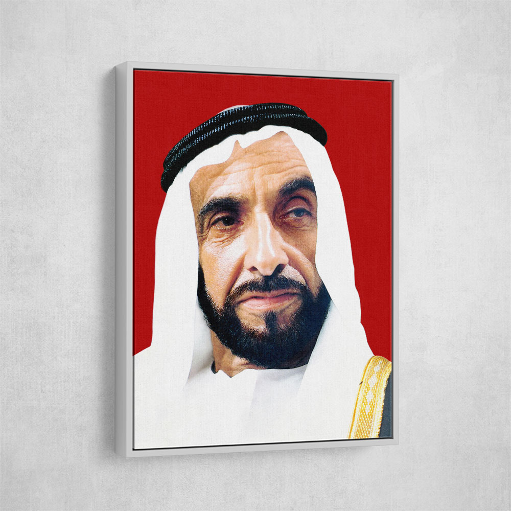 Sheikh Zayed bin Sultan Al Nahyan Portrait