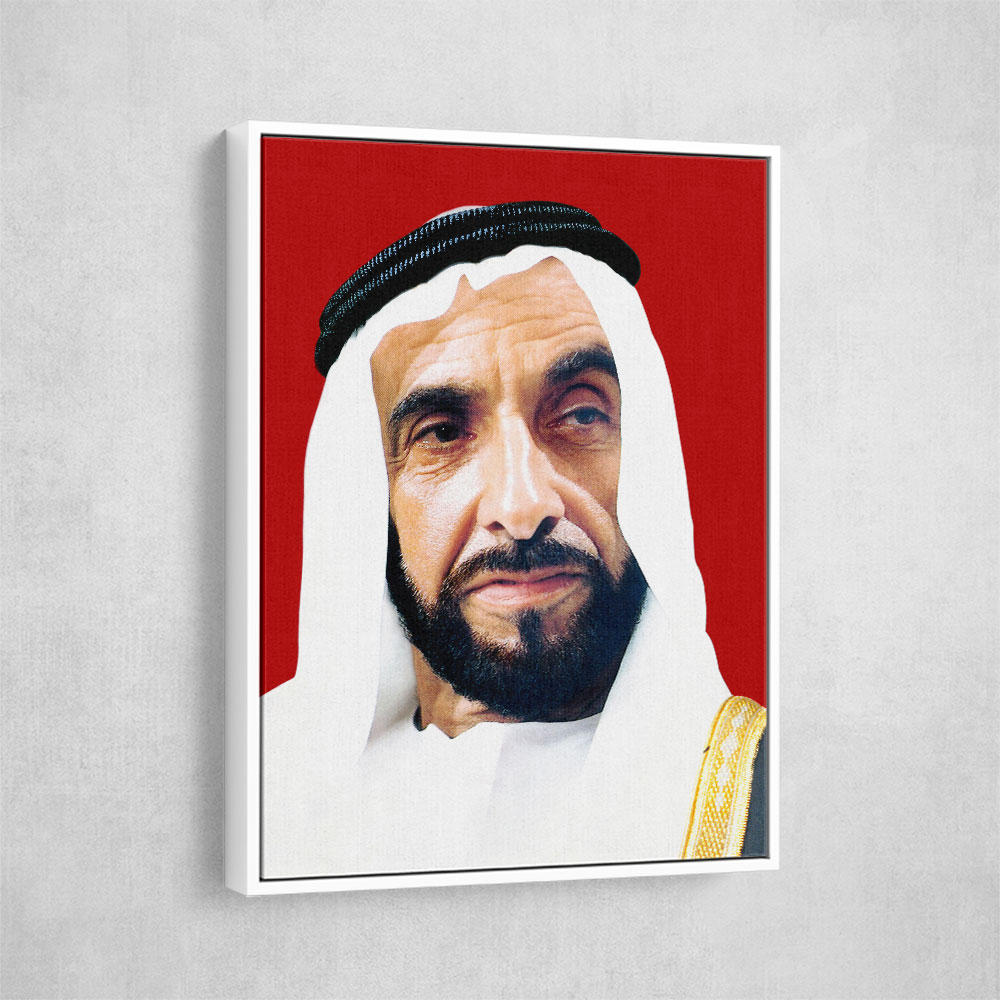 Sheikh Zayed bin Sultan Al Nahyan Portrait