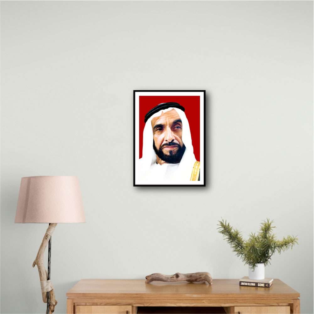 Sheikh Zayed bin Sultan Al Nahyan Portrait