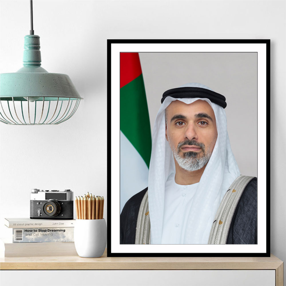Sheikh Khaled bin Mohamed bin Zayed Al Nahyan Portrait Sheikh Khaled bin Mohamed bin Zayed Al Nahyan Portrait