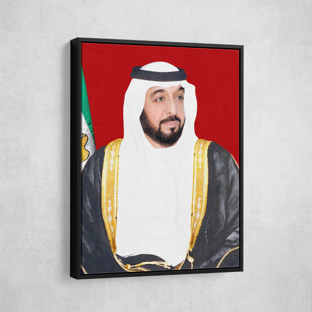 Sheikh Khalifa Bin Zayed Al Nahyan Portrait