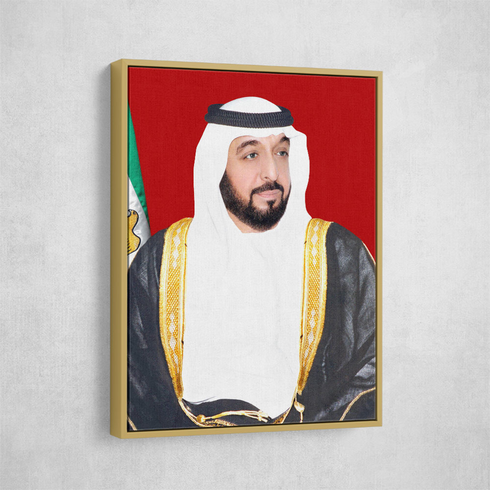 Sheikh Khalifa Bin Zayed Al Nahyan Portrait