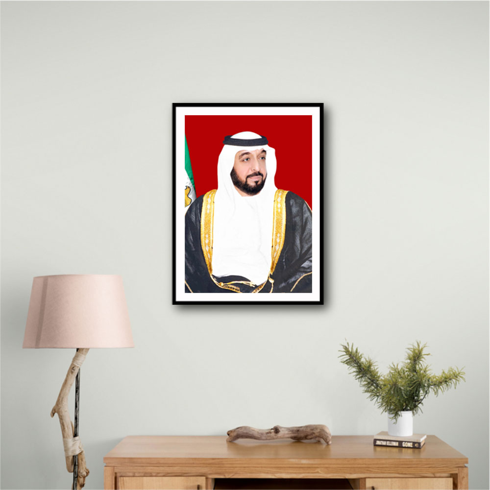 Sheikh Khalifa Bin Zayed Al Nahyan Portrait