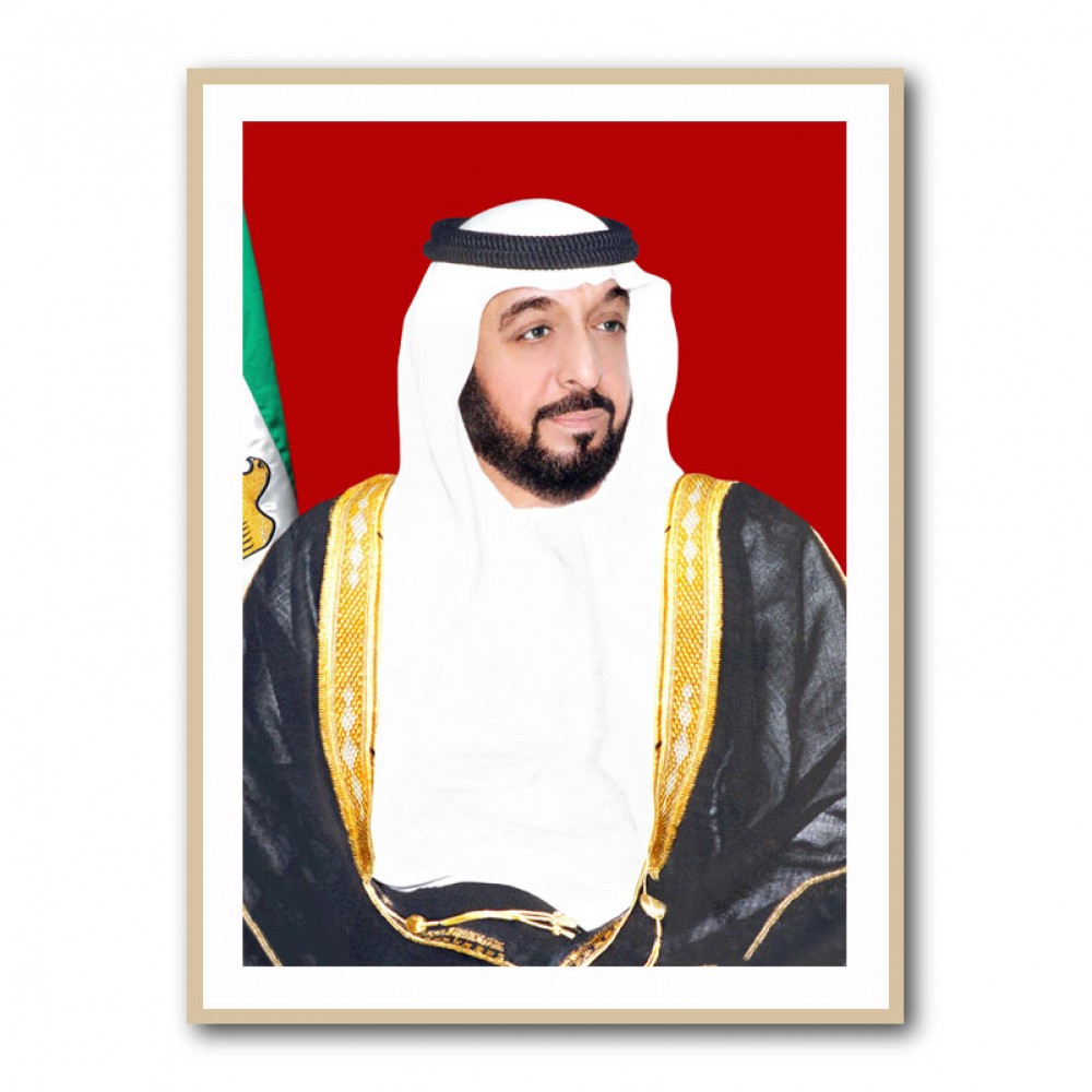 Sheikh Khalifa Bin Zayed Al Nahyan Portrait