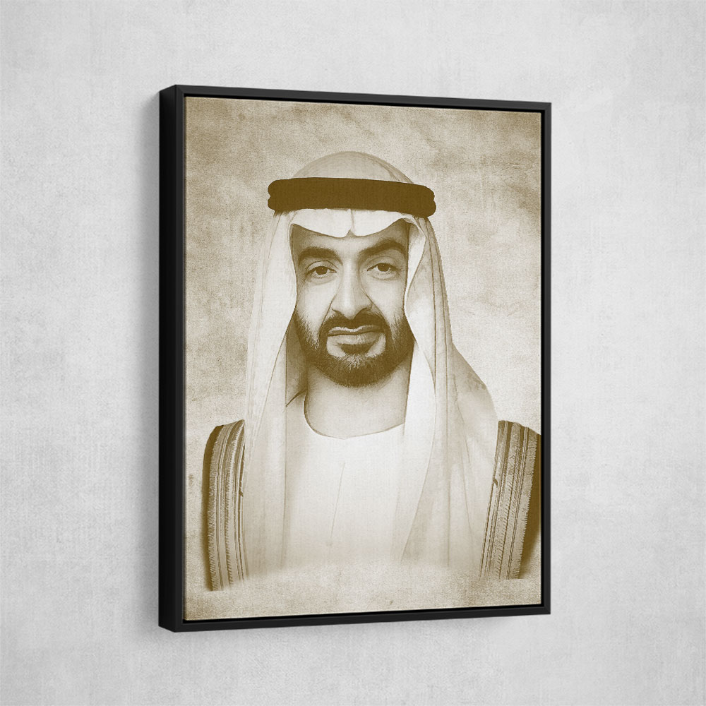 Sheikh Mohammed bin Zayed Al Nahyan Portrait