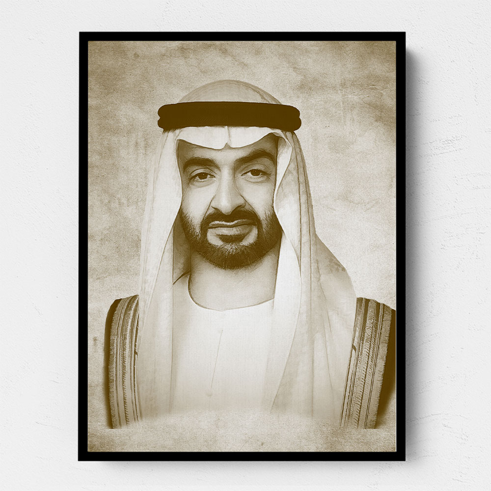 Sheikh Mohammed bin Zayed Al Nahyan Portrait