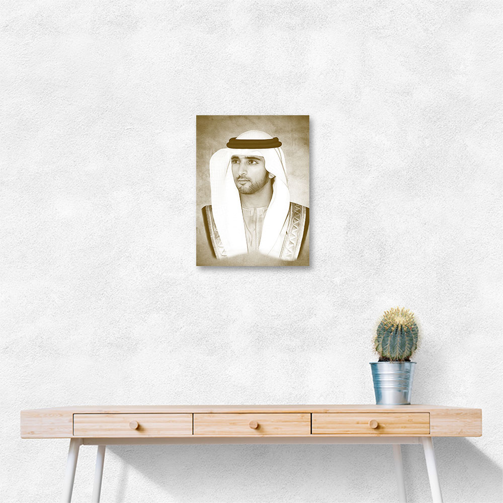 Sheikh Hamdan bin Mohammed bin Rashid Al Maktoum Portrait