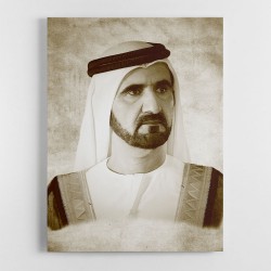 Sheikh Mohammed bin Rashid Al Maktoum Portrait