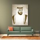 Sheikh Khalifa Bin Zayed Al Nahyan Portrait