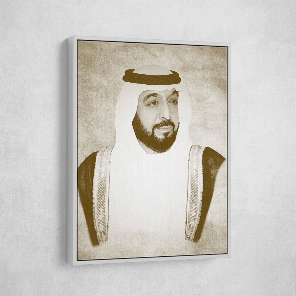 Sheikh Khalifa Bin Zayed Al Nahyan Portrait