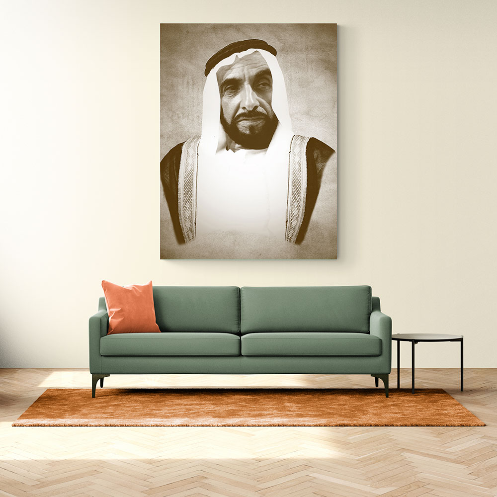 Sheikh Zayed bin Sultan Al Nahyan Portrait