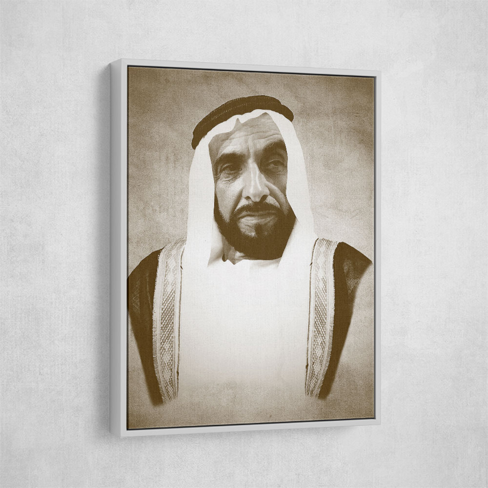 Sheikh Zayed bin Sultan Al Nahyan Portrait