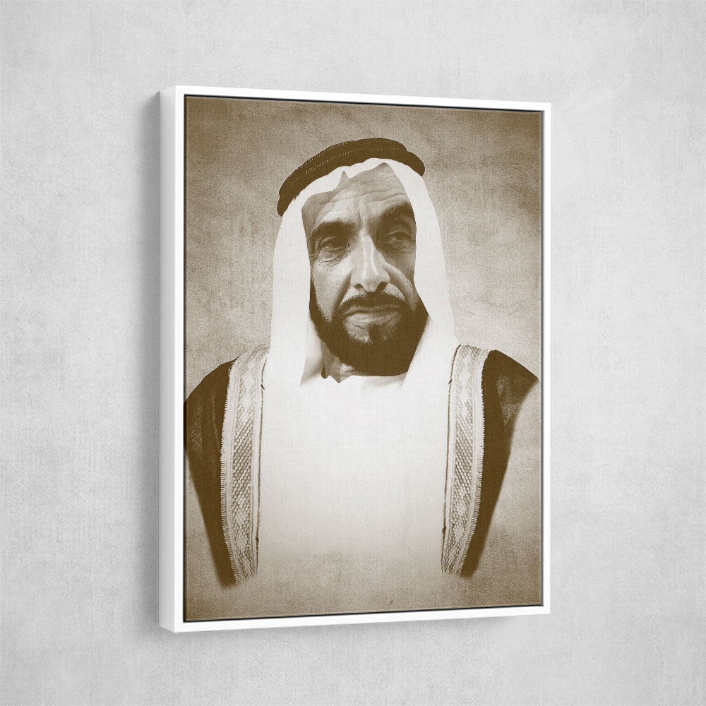 Sheikh Zayed bin Sultan Al Nahyan Portrait