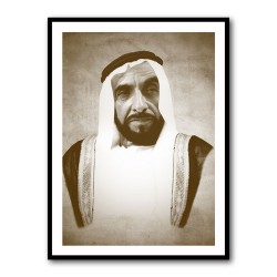 Sheikh Zayed bin Sultan Al Nahyan Portrait