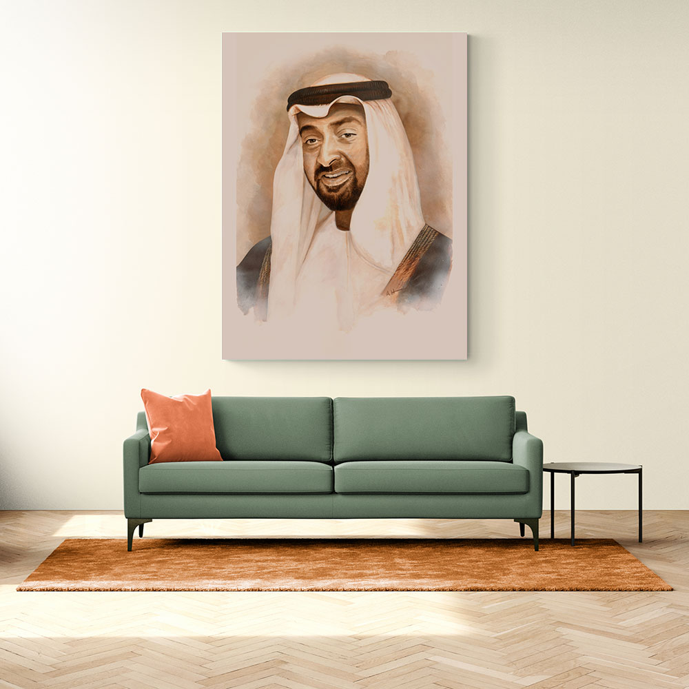 Sheikh Mohammed Bin Zayed Al Nahyan Portrait