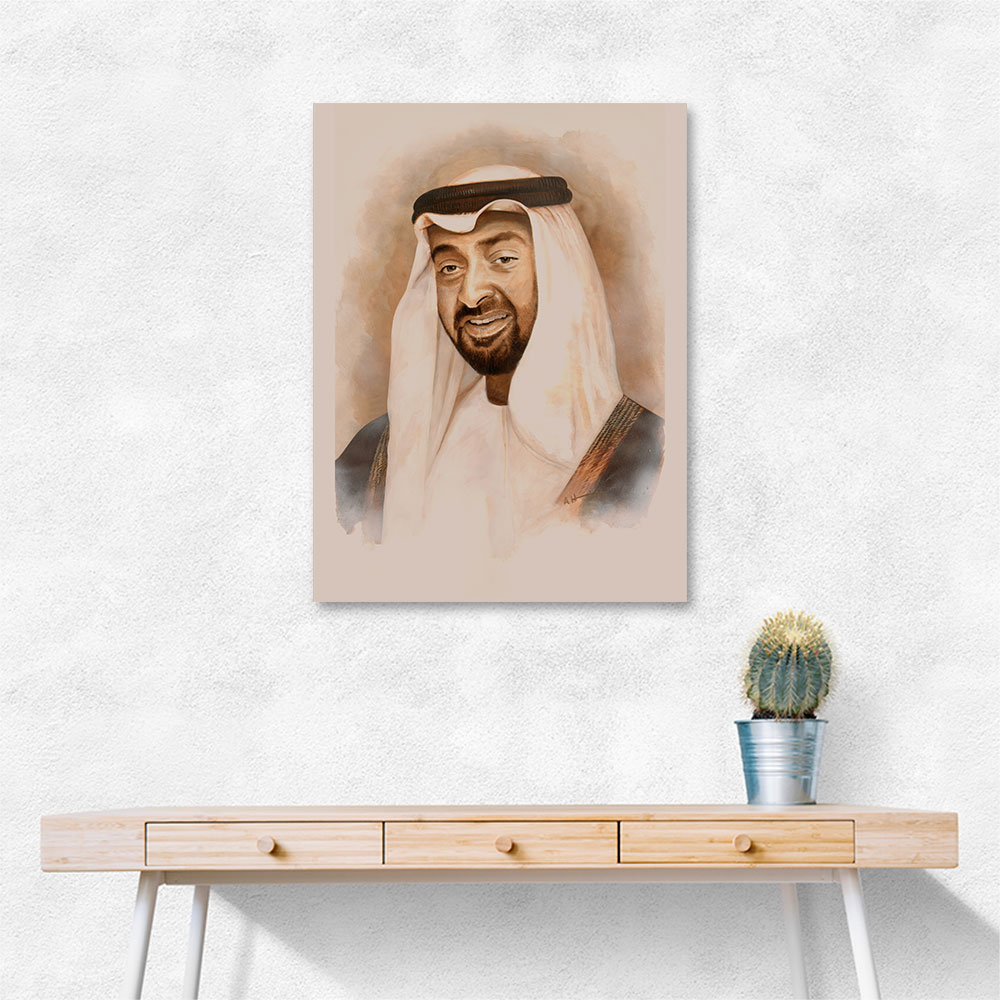 Sheikh Mohammed Bin Zayed Al Nahyan Portrait