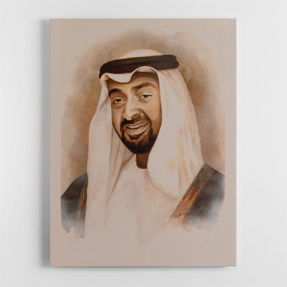 Sheikh Mohammed Bin Zayed Al Nahyan Portrait