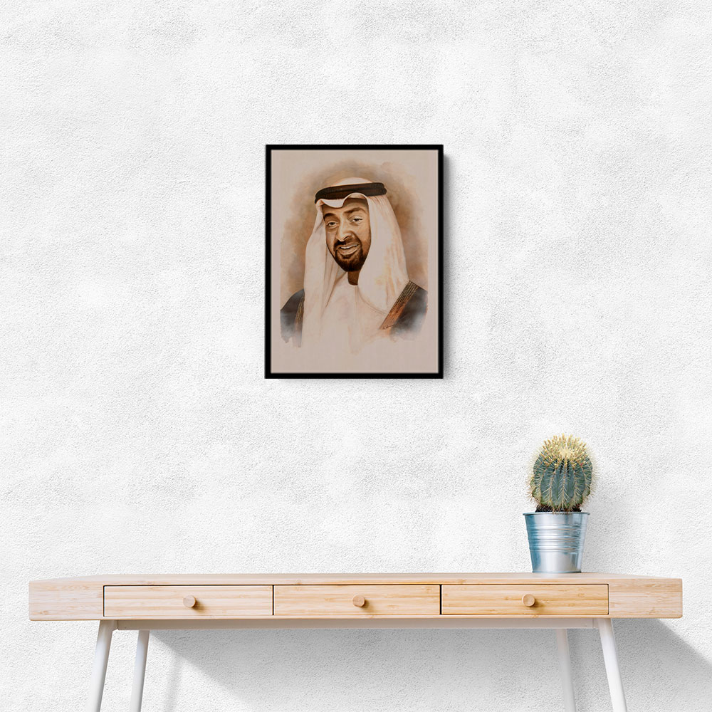 Sheikh Mohammed Bin Zayed Al Nahyan Portrait