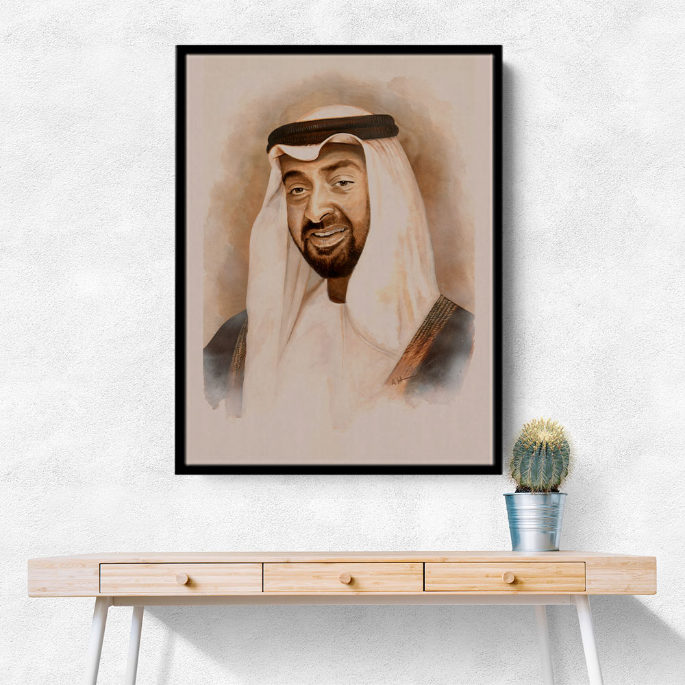 Sheikh Mohammed Bin Zayed Al Nahyan Portrait