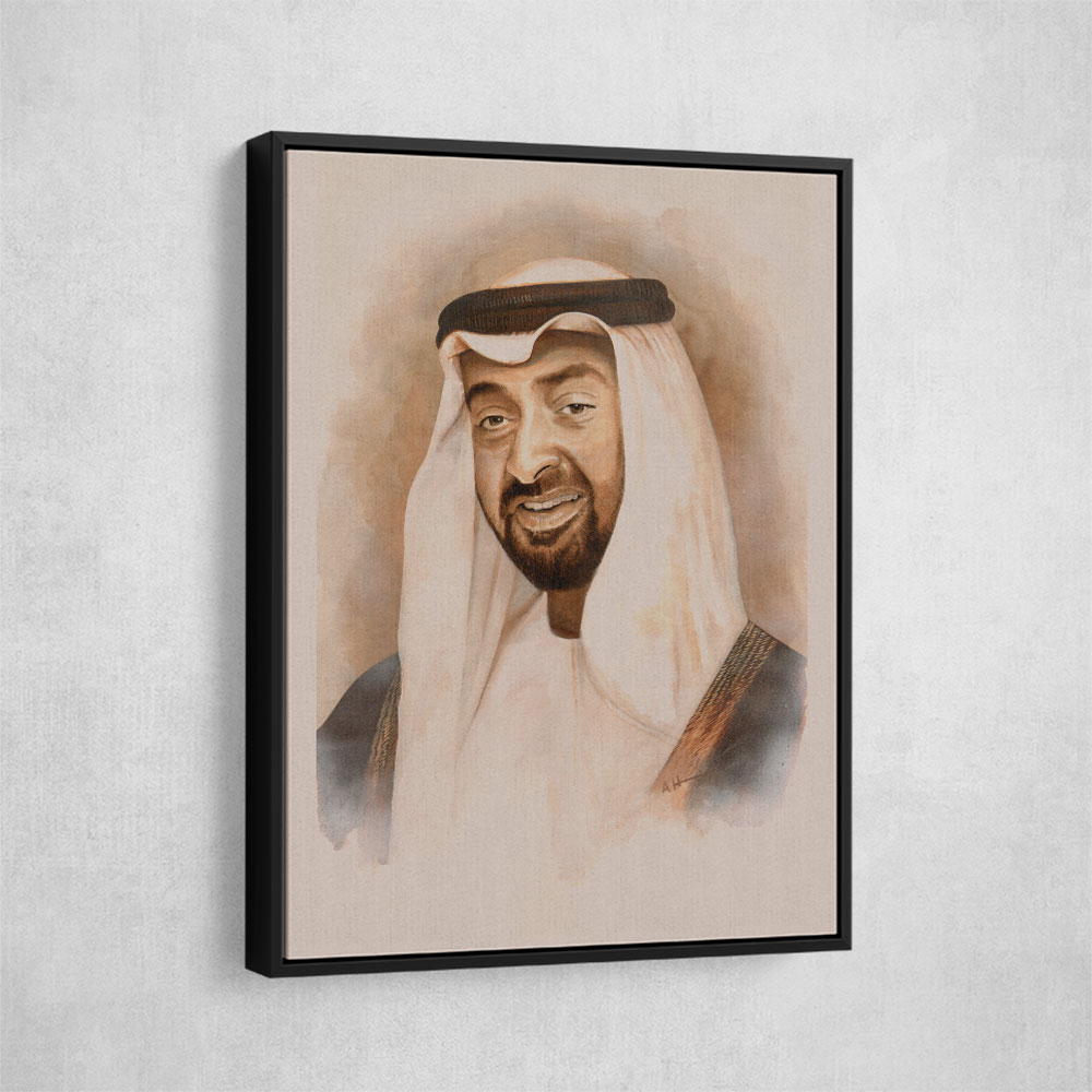 Sheikh Mohammed Bin Zayed Al Nahyan Portrait