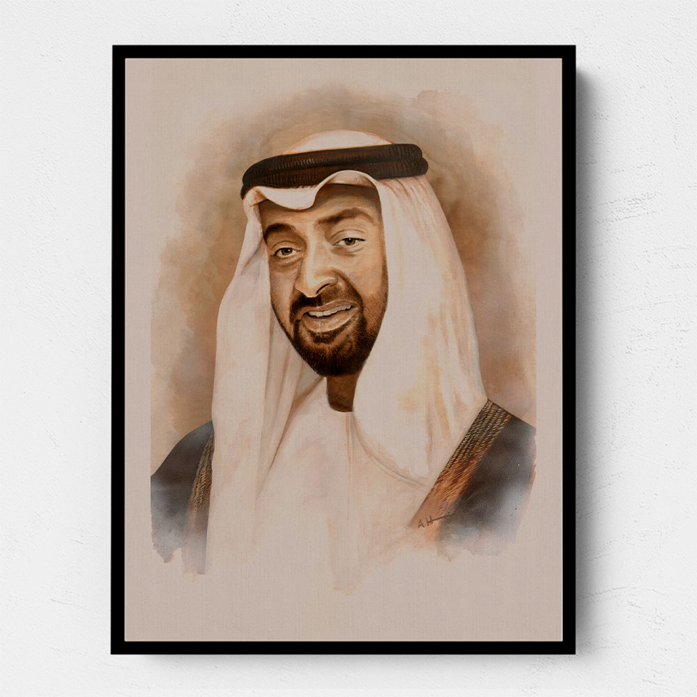 Sheikh Mohammed Bin Zayed Al Nahyan Portrait