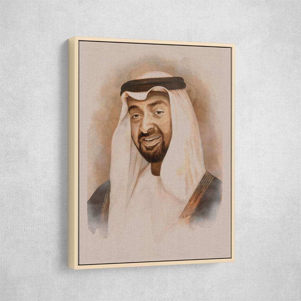 Sheikh Mohammed Bin Zayed Al Nahyan Portrait