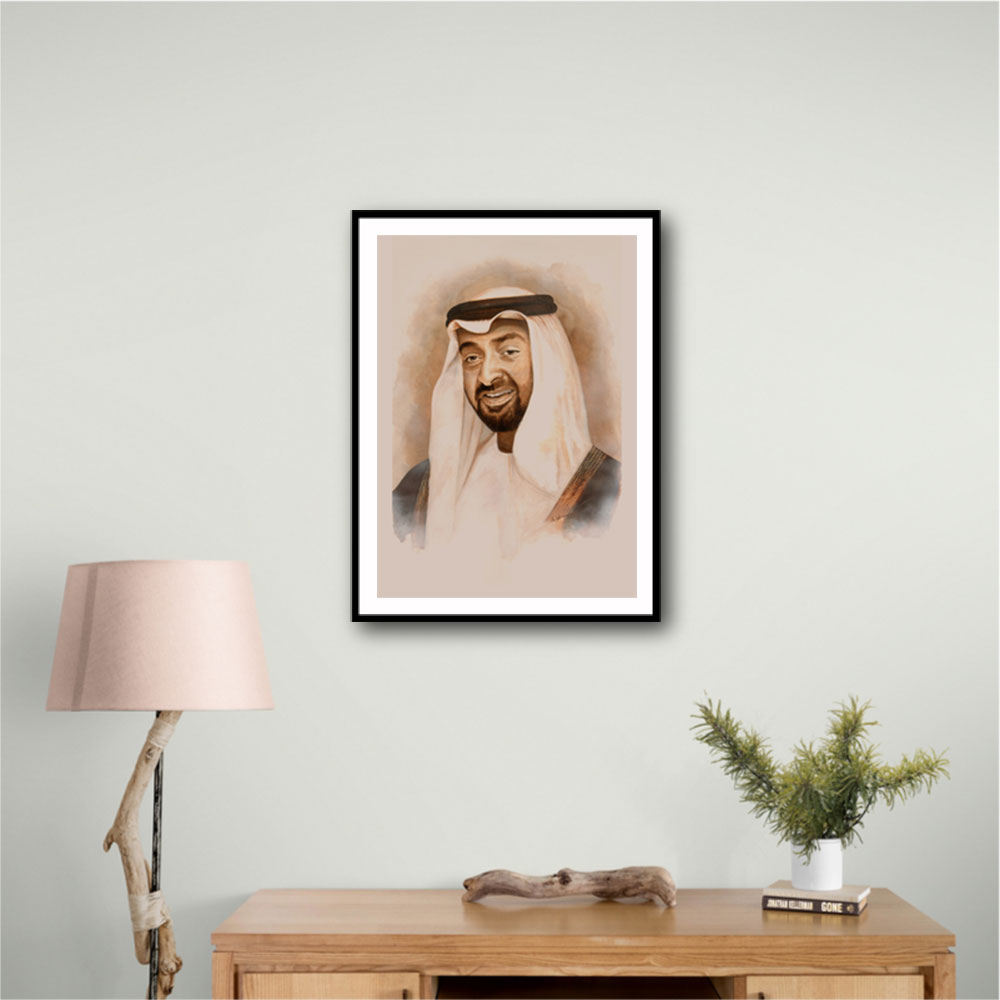 Sheikh Mohammed Bin Zayed Al Nahyan Portrait