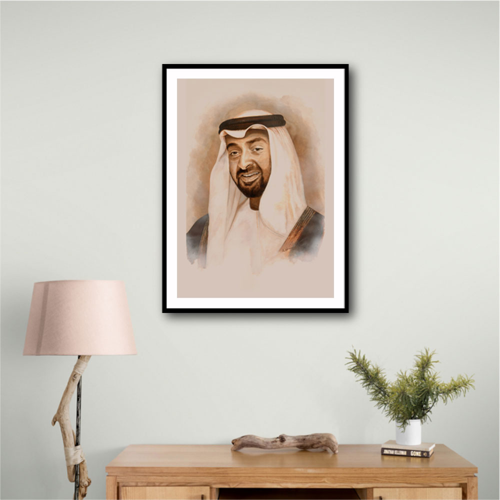 Sheikh Mohammed Bin Zayed Al Nahyan Portrait