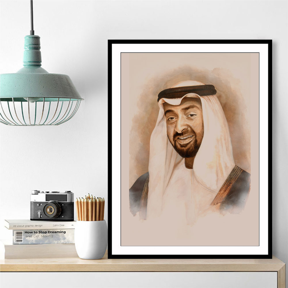 Sheikh Mohammed Bin Zayed Al Nahyan Portrait