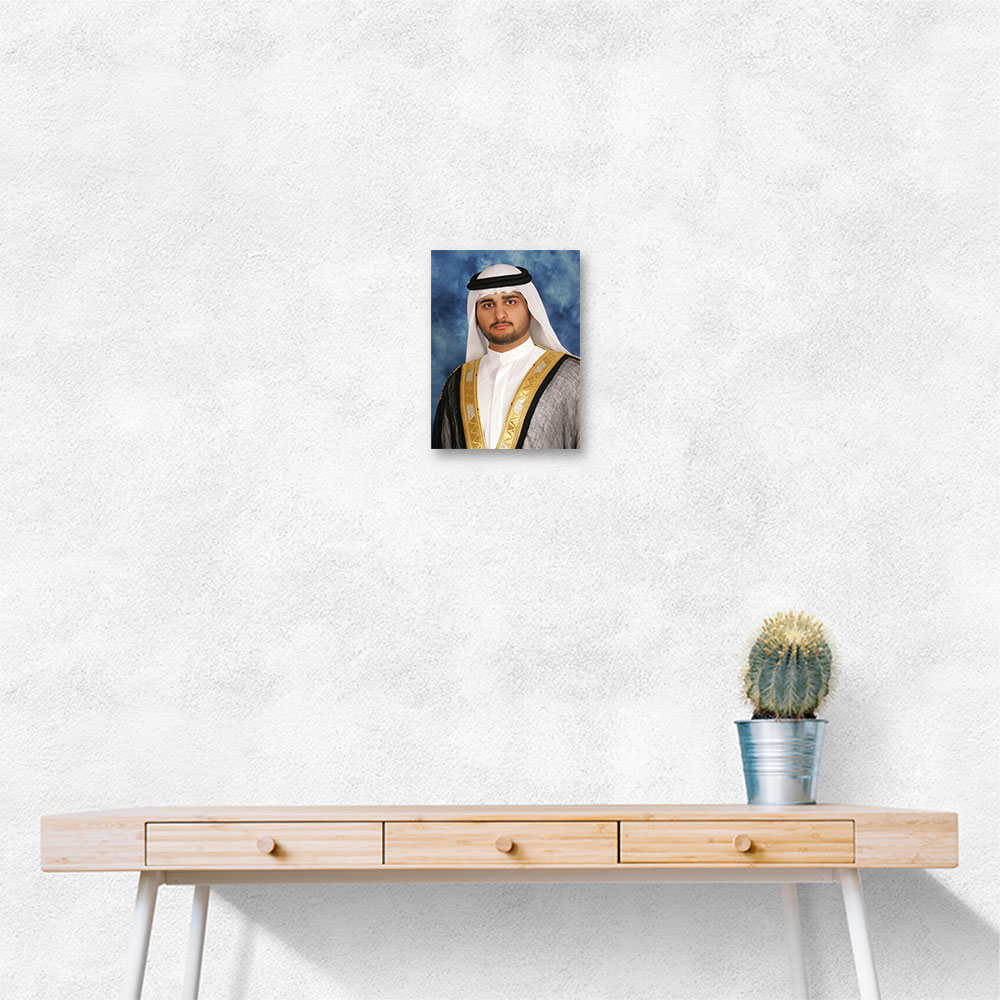 Sheikh Maktoum Bin Mohammed Bin Rashid Al Maktoum Portrait