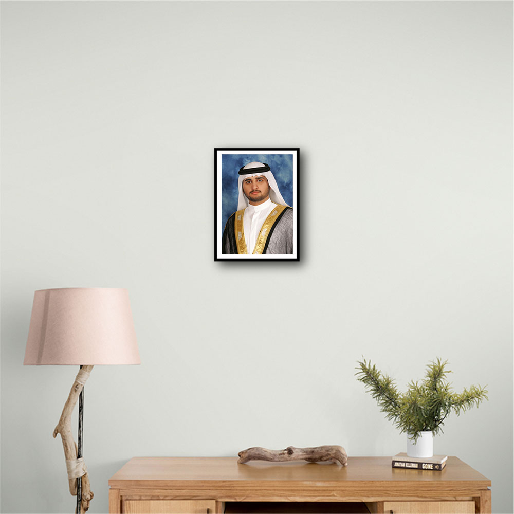 Sheikh Maktoum Bin Mohammed Bin Rashid Al Maktoum Portrait