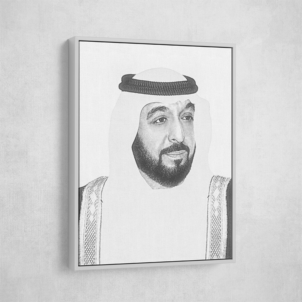 Sheikh Khalifa Bin Zayed Al Nahyan Portrait