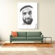 Sheikh Zayed bin Sultan Al Nahyan Portrait