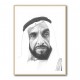 Sheikh Zayed bin Sultan Al Nahyan Portrait