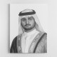 Sheikh Maktoum Bin Mohammed Bin Rashid Al Maktoum Portrait