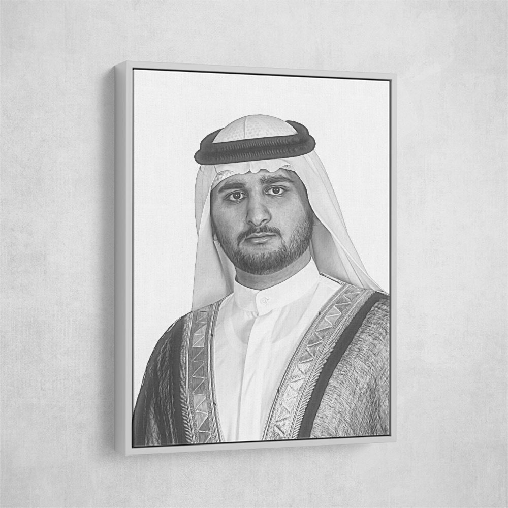 Sheikh Maktoum Bin Mohammed Bin Rashid Al Maktoum Portrait