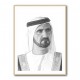 Sheikh Mohammed bin Rashid Al Maktoum Portrait